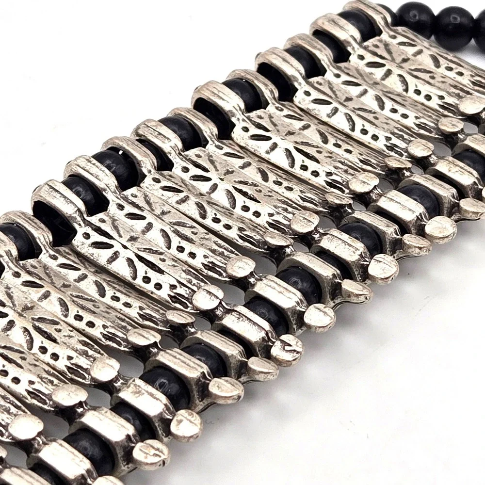 Ottoman silver tone